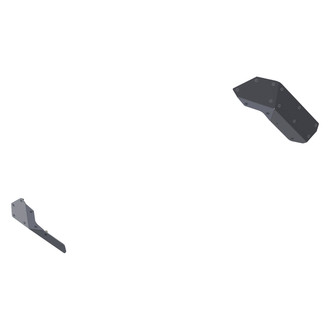 Artec Industries® - Bantam Raw Rear Corner Pod Skids