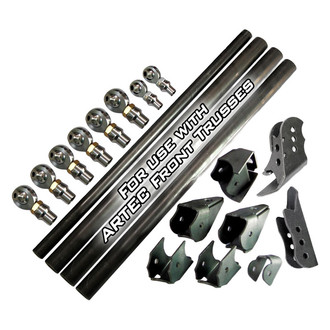 Artec Industries® - Rear Driver Side Easy 3-Link Kit F without Tubing