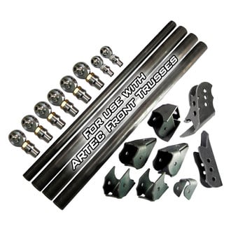 Artec Industries® - Rear Driver Side Easy 3-Link Kit F with Tubing