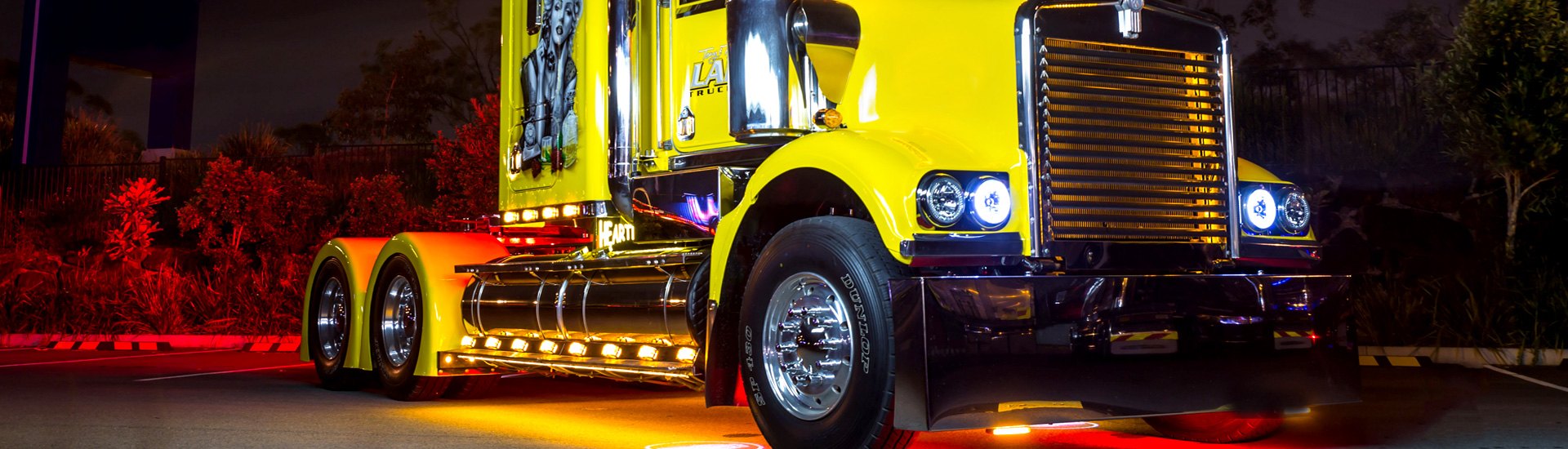 Exterior LED Lights Increase Your Visibility & Improve Your Rig's Appearance