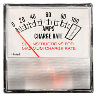 Associated Equipment® - 0 to 100 A Replacement Ammeter with Boost for 6002B Battery Charger