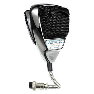 Astatic® - Chrome 636 4-Pin CB Microphone