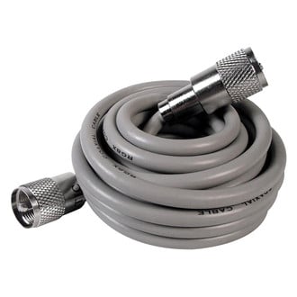 Astatic® A8X3 - 3' Coaxial Cable with PL259 Connectors