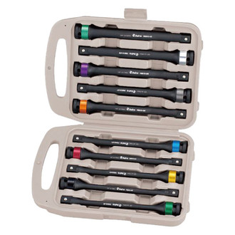 Astro Pneumatic Tool® - 10-piece 65 to 150ft/lb Torque Limiting Extension Set