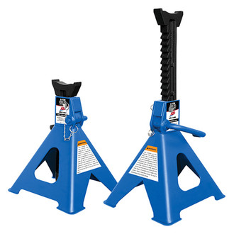 ATD® - 2-piece 6 t Double Lock Ratcheting Jack Stand Set