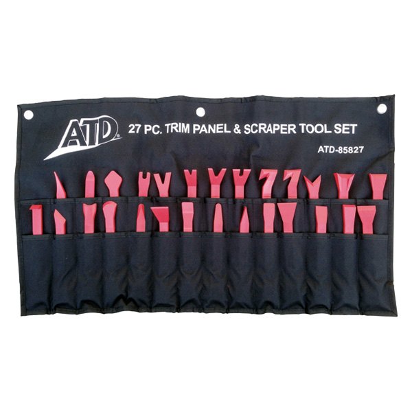 ATD® - 27-piece Trim Panel Removal and Scraper Tool Set