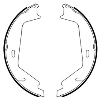 ATE® - Parking Brake Shoe Set