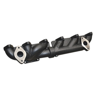 ATS Diesel Performance® - Black Ceramic Coated Pulse Flow Hi-Sil Moly Exhaust Manifold