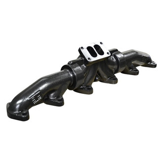 ATS Diesel Performance® - Black Ceramic Coated Pulse Flow Hi-Sil Moly Exhaust Manifold with T3 Flange