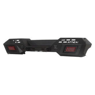 Attica 4x4® - Terra Series Mid Width Black Powder Coated Rear Modular Bumper