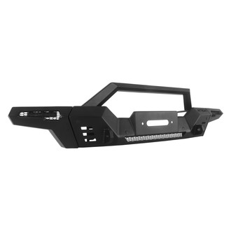 Attica 4x4® - Frontier Series Black Powder Coated Front Bumper Wings