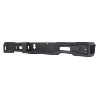 Attica 4x4® - Frontier Series Full Width Black Powder Coated Rear HD Bumper