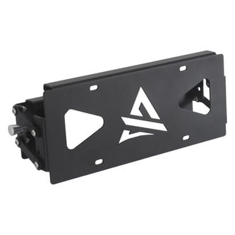 Attica 4x4® - Terra Series Black Powder Coated Front License Plate Mount Bracket