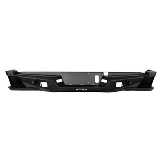 Attica 4x4® - Terra Series Full Width Black Powder Coated Rear HD Bumper