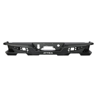 Attica 4x4® - Terra Series Full Width Black Powder Coated Rear HD Bumper
