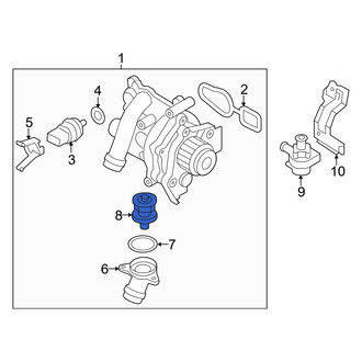 Audi OE - Engine Coolant Thermostat