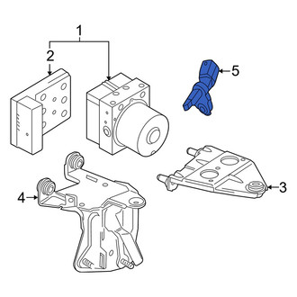 Audi OE - Rear Left ABS Wheel Speed Sensor