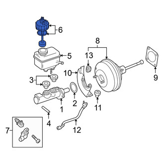 Audi OE - Brake Master Cylinder Reservoir Cap