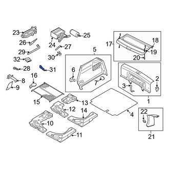 Audi OE - Rear Tow Hook