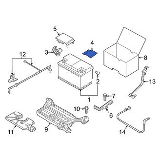 Audi OE - Battery Terminal Cover