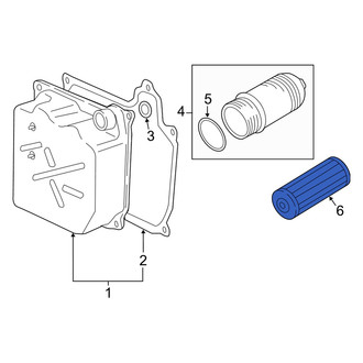 Audi OE - Transmission Oil Filter