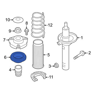 Audi OE - Front Suspension Strut Bearing