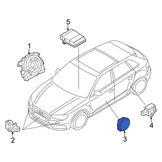 Audi OE - Center Air Bag Impact Sensor