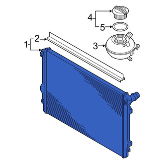 Audi OE - Radiator