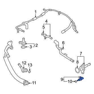 Audi OE - Engine Coolant Temperature Sensor