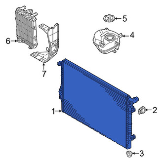 Audi OE - Radiator