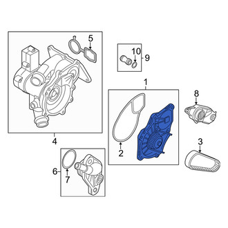 Audi OE - Engine Water Pump