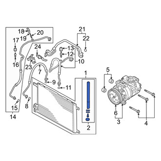 Audi OE - A/C Receiver Drier