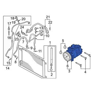 Audi OE - A/C Compressor