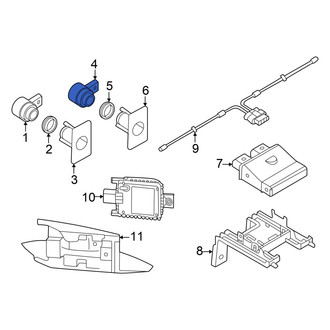 Audi OE - Rear Inner Parking Aid Sensor
