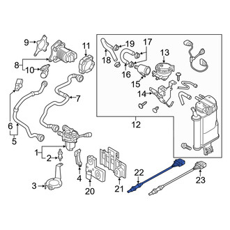 Audi OE - Front Oxygen Sensor