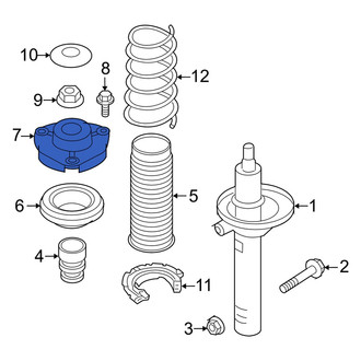 Audi OE - Front Suspension Strut Mount