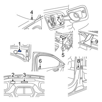 Audi OE - A/C System Information Label