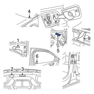 Audi OE - Caution Label