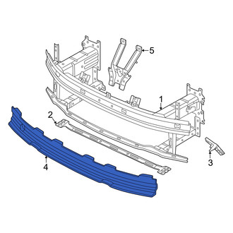 Audi OE - Front Bumper Impact Absorber