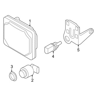 Audi OE - Front Bumper & Grille - Electrical Components