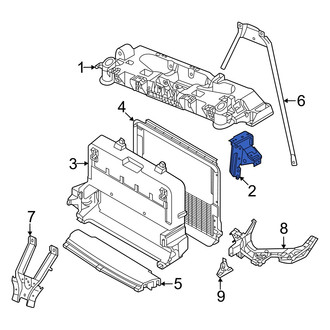 Audi OE - Front Right Headlight Bracket