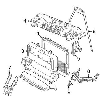Audi OE - Radiator Support