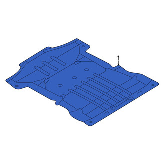 Audi OE - Front Radiator Support Splash Shield