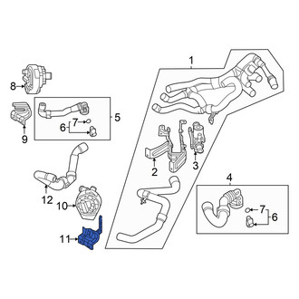 Audi OE - Engine Water Pump Bracket