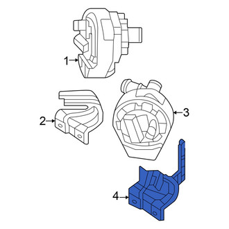 Audi OE - Engine Water Pump Bracket