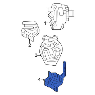 Audi OE - Engine Water Pump Bracket