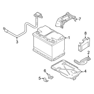 Audi OE - Electrical - Battery (Conventional)