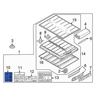 Audi OE - Hybrid High Voltage Information Label