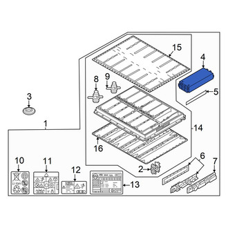 Audi OE - Drive Motor Battery Pack Control Module