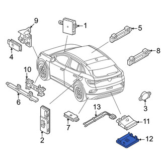 Audi OE - Liftgate Control Module Bracket